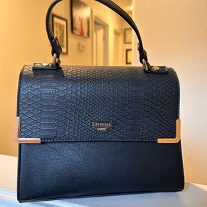 Dune two toned black and brown bag / cross body